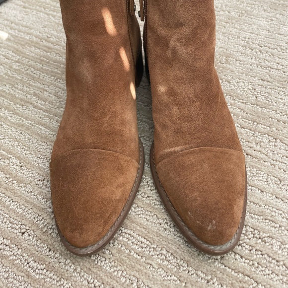 Soludos Fulton bootie in tan - Picture 3 of 9